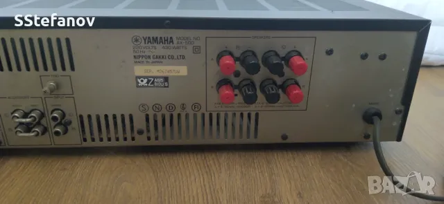 Yamaha AX-500, снимка 10 - Ресийвъри, усилватели, смесителни пултове - 48558272