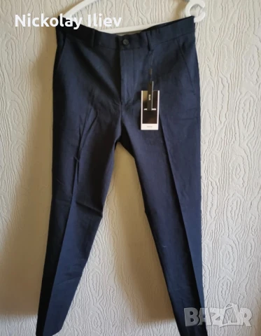 Ленен Костюм Jack & Jones , снимка 5 - Костюми - 51080620