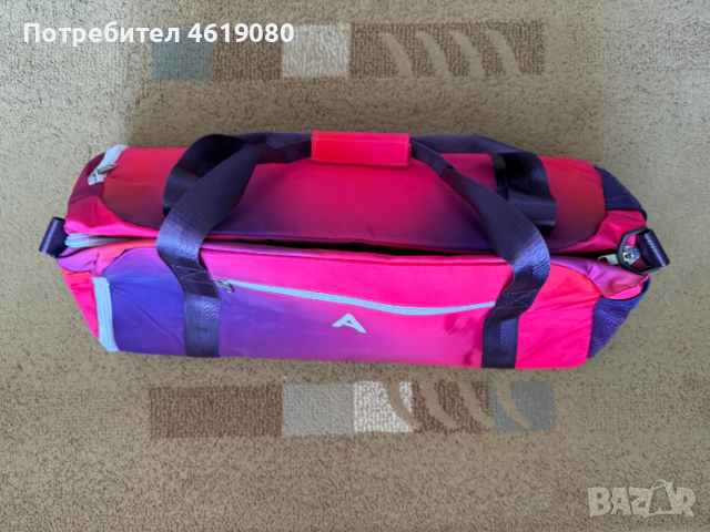 Спортна чанта / фитнес сак с отделение за обувки (чисто нова)