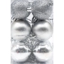 Комплект от 6 коледни топки за елха, снимка 4