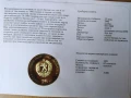 Тираж само 5000 броя! Нумизматичен плик 25 лева 1990 зимни олимпийски игри , снимка 14