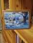 Диамантени гоблени готови изработени идеален подарък за любими хора размер 30/40см с рамка., снимка 4