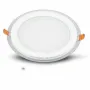 LED панел със стъклено тяло – 6W, 12W, 18W (4000K/7000K), снимка 2