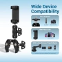 Нова Щипка JJC с magic arm за телефон, камера и екшън камера GoPro Insta360, снимка 3