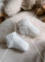 🍼 Бебешки чорапи плетени ръчна изработка, снимка 1