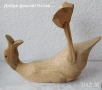 Патка патки фигура птица стари дървени, снимка 6