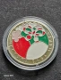 Продавам мед-никелова монета 5 лева от 2005 година,Баба Марта, снимка 1