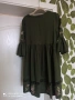 Продавам рокля - маслено зелена. Размер L, снимка 3