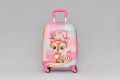 Детски куфар за пътуване – ръчен багаж за самолет с 360° колелца, снимка 3