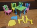 Магнитна дъска "Моята азбука",игра Play-doh,пъзели,светеща LED стреличка и подаръци, снимка 6