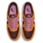 Дамски спортни обувки NIKE Air Force 1 Low Shoes Orange/Burgundy, снимка 4