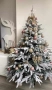 Изкуствена елха K r i n g Melbourne,  Цялата заснежена с метална стойка., снимка 4
