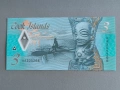 Банкнота - Острови Кук - 3 долара UNC | 2021г., снимка 2