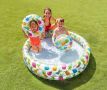 Насладете се на лятното забавление с надуваем комплект детски басейн - Включващ топка и пояс!, снимка 4