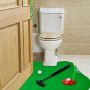 Нов Забавен подарък за мъже - мини голф сет за тоалетна игра баня, снимка 3