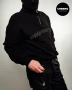 Мъжки суичър PROHIBITED Oversized Men’s Half-Zip Sweatshirt – размер L•XL – Нов без етикети, снимка 6