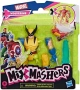 Нова Marvel Wolverine MixMashers 5” Екшън фигура Комбиниране части 4+, снимка 2