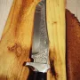 Масивен ловен нож ръчна изработка На П.Неделев!, снимка 18