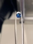 Естествен синьо-зелен сапфир – 0.85 ct  Овал  Отличен търговски клас, снимка 5