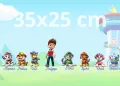 ПВЦ Пано с пес патрул, paw patrol, картина с пес патрул за детска стая, снимка 1