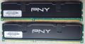 PNY 2x8 DDR3 1600 XLR 8  gaming series, снимка 1