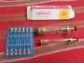 Ретро спринцовка 2 бр с 12 игли, снимка 1