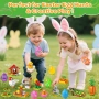 MOONTOY 12 великденски яйца,12 играчки-строителни блокчета и 4 стикера, снимка 4