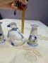 порцеланов прекрасен сет свещници с фигура на пате , снимка 9