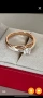 Двуцветен пръстен, изработен от валцувано злато, снимка 2