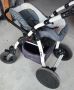 Бебешка количка 3в1 Zipp adbor цвят светло сиво/бяло, снимка 9