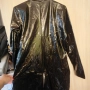 Чисто нов лъскав лачен латексов костюм / гащеризон PVC, размер 2XL XXL, снимка 2