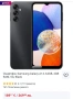 Смартфон Samsung Galaxy A14, 64GB, 4GB RAM, 5G, Black много запазен , снимка 2