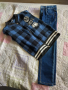 Комплект дънки с яке , снимка 1 - Детски комплекти - 45036951