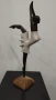 Прекрасна статуетка на балерина от дърво. , снимка 1