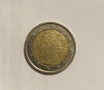 Колекционерска монета 2 евро-2010г Данте Алигиери , снимка 1
