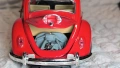 Мeталнa koличкa VW Beetle .Maщаб 1:18 . Чисто нова, снимка 9