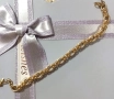    дамска гривна със златно покритие, снимка 2