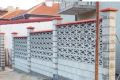 Декоративни БЛОКЧЕТА бетонни модел "РОМБ" за зидане на ограда , снимка 4