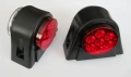  1 бр. ЛЕД LED габарити рогчета токоси с 14 диода червено-бял , 24V, снимка 2