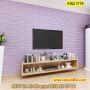 3Д лилави панели за стена имитиращи тухли от мемори пяна за хол, офис, спалня - КОД 3739, снимка 9