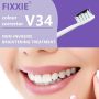 FIXXIE V34 Паста за Зъби, Премахване на Петна, Коректор за Цвят на Зъби, снимка 7