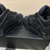 NIKE AIR JORDAN 4 - black cat, снимка 8 - Кецове - 45294716