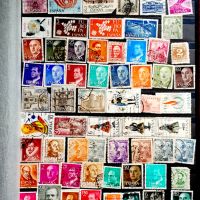 Немски луксозен албум голям формат с 800 бр. пощенски марки. , снимка 1 - Филателия - 45539804