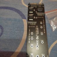 chenyang M.2 NGFF SATA SSD към SATA M.2 NVME PCIE SSD  адаптер за дънна платка НОВ, снимка 3 - Други - 45864331
