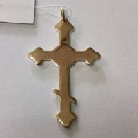 Златен кръст 5.58гр., снимка 4 - Колиета, медальони, синджири - 45301512