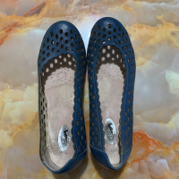 Обувки ,естествена кожа,тъмно сини, снимка 3 - Дамски елегантни обувки - 45011169
