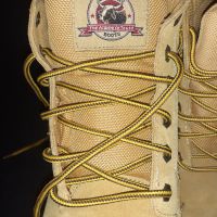 ЧИСТО НОВИ Работни обувки ботуши от естествена кожа Brahma Размер 47-48 / US 14 - Голям номер, снимка 6 - Мъжки ботуши - 45571443