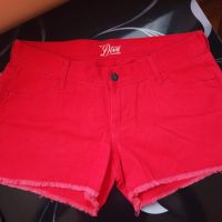Червени дънкови къси панталонки Оld navy, снимка 1 - Къси панталони и бермуди - 45253028