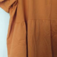 Оранжева блуза, снимка 3 - Тениски - 45295417