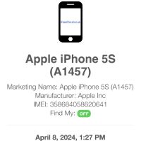 iPhone 5S ОТКЛЮЧЕН, снимка 3 - Apple iPhone - 45172991